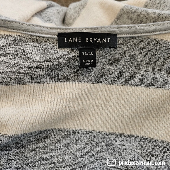Lane Bryant Button-Front Knit Duster - Picture 4 of 7